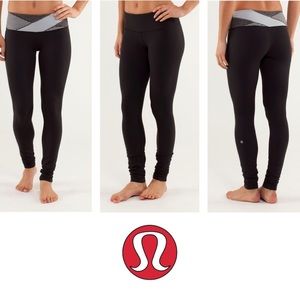 Lululemon Wunder Under Quilting Winter 8 Leggings